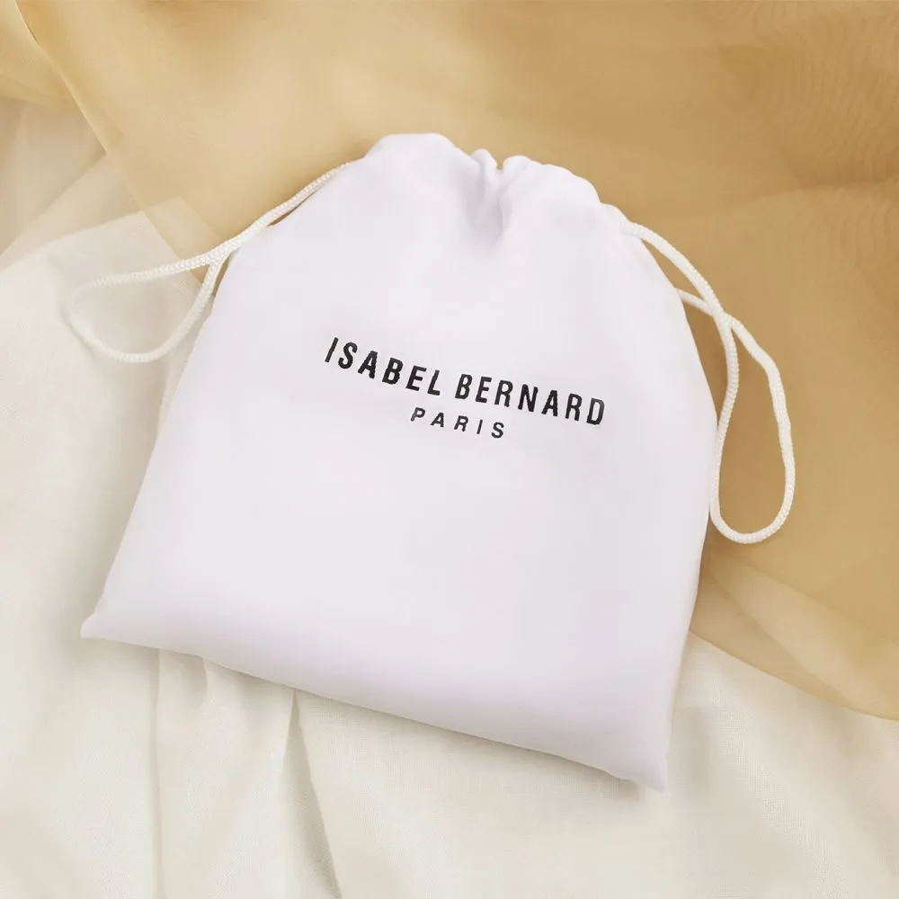 Isabel Bernard Femme Forte Heline Crème me Leren Handtas